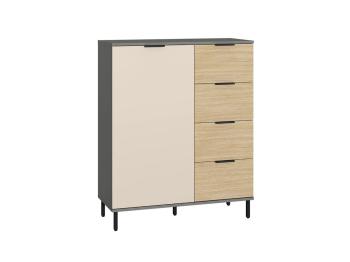 Темно - серый U2601, Сатин 7045 SU, Плэйн