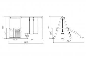 Детская площадка Савушка TooSun (Тусун) 1