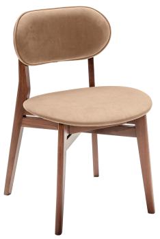 Бежевый (Diagonal 290)/Темный орех