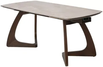 GLOSS AMBER JADE SOLID CERAMIC / Орех