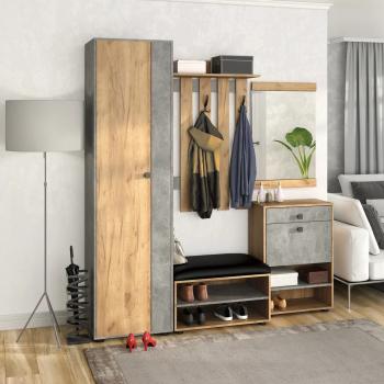 Дуб золотой крафт/Ателье светлое/С.-118