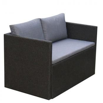 Плетеный диван-трансформер Афина S330A-W63