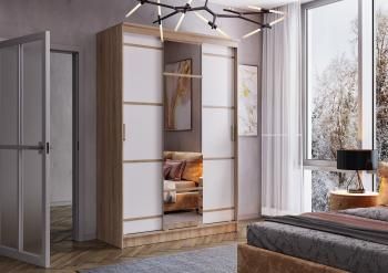 Шкаф-купе BTS 1,5 Сакура