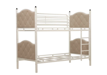 Металл белый/ткань велюр конфетти крем