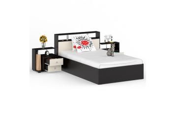 Кровать СВК Камелия 1200 + две тумбы