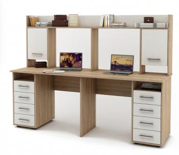 Дуб сонома/белый