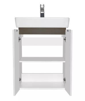 Тумба с раковиной Aquaton Скай 55/Раковина