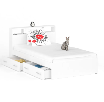 Кровать с ящиками СВК Камелия 1200