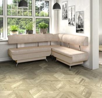 Кухонный набор Betel Угловой диван Валенсия (МД-1200+МУ-500+МД-1000)+ стол Флорида СМ-2 нога массив изогнутая+Стул Рим 2шт.