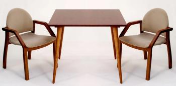 Орех/Велюр бежевый