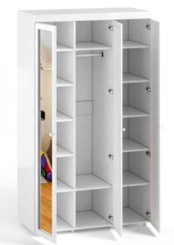 Шкаф 3 дв (560) с 3 Большими зеркальными дверьми Катрин-К МН-55 Монако