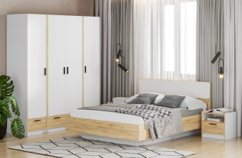 Белый Фасадный, Дуб Крафт Золотой