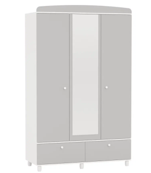 Белый/Серый