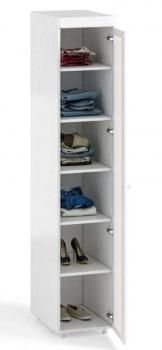 Шкаф 1 дв (560) с Большой зеркальной дверью Катрин-К АФ-34 Афина