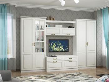 Шкаф-пенал Mobi Ливерпуль + карниз 500