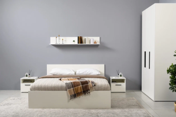 Белый PE шагрень