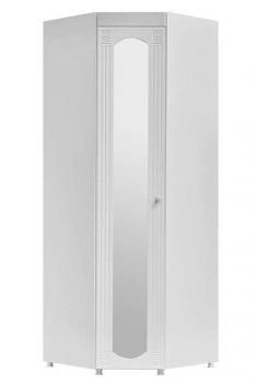 Шкаф угловой (410) с Большой зеркальной дверью Катрин-К АФ-66 Афина