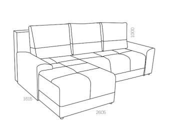 Диван-кровать угловой Сильва Альмисса Модель 001