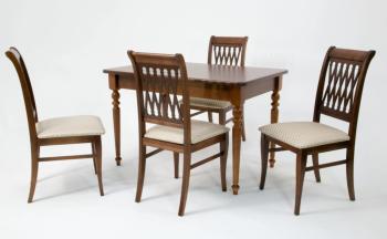 Обеденная группа ZiP-mebel Вивальди 120 со стульями Рич