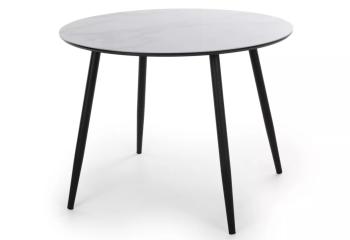 Белый мрамор/Черный