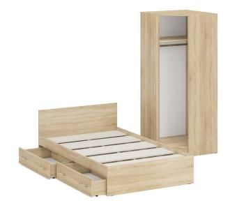 Кровать с ящиками СВК 1200 + Шкаф угловой Стандарт