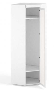 Шкаф угловой (410) с Большой зеркальной дверью Катрин-К МН-66 Монако