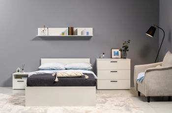 Белый PE шагрень