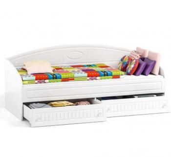 Кровать одинарная с ящиками Катрин-К МН-11 Монако