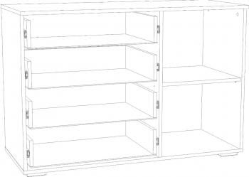 Комод Сильва Банни  НМ 041.39