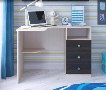 Дуб молочный/венге темный