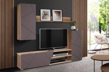 Дуб Каньон/Пвх Софт Грей