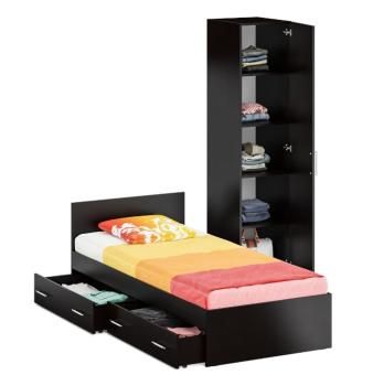 Кровать с ящиками СВК 0900 + Пенал Стандарт