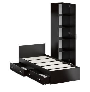 Кровать с ящиками СВК 0900 + Пенал Стандарт