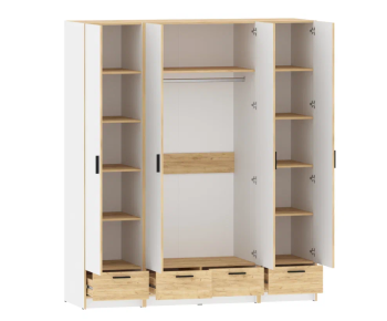 Шкафная группа Сильва Оттавия комплектация 4 (НМ 011.80 PZ+НМ 011.20+НМ 011.20)