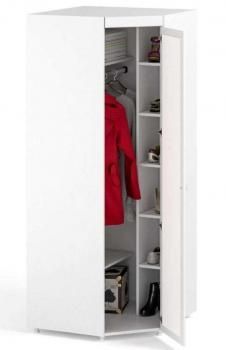 Шкаф угловой (560) с Большой зеркальной дверью Катрин-К МН-68 Монако