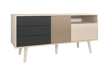 Кашемир серый/Капучино/Графит