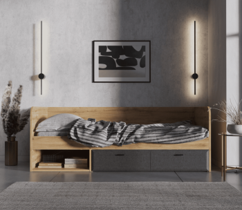 Кровать БРВ Мебель GRACE LOZ90 без мягких элементов