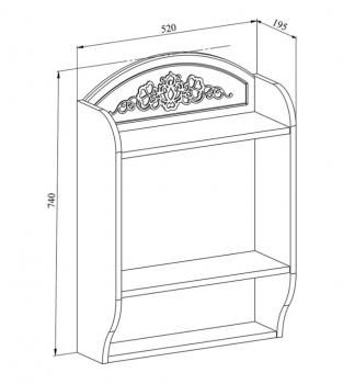 Полка Compass Соня Премиум СО-17К