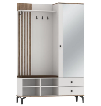 Белый/Дуб Каньон/ткань: велюр киото шоколад