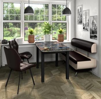 Венге/венге + Черный/Борнео Умбер