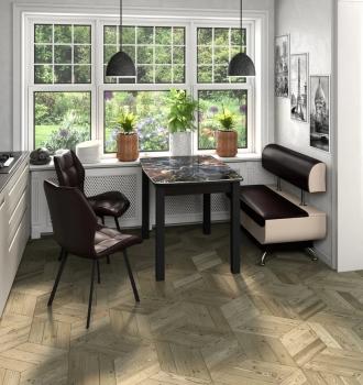 Венге/венге + Черный/Борнео Умбер