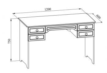 Стол туалетный Compass Соня Премиум СО-22К