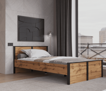 Кровать БРВ Мебель LOFT LOZ120х200 без основания