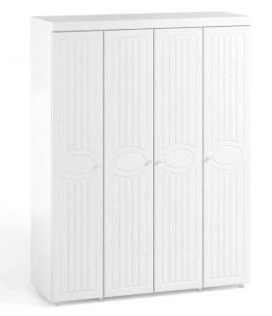 Шкаф 4 дв (560) с 4 Большими глухими дверьми Катрин-К МН-59 Монако