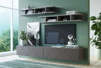 Ясень анкор тёмный,софт графит