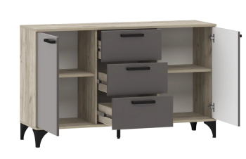 Гостиная Сильва Марсель комплектация 3 (НМ 013.51+ НМ 013.06 + НМ 013.79 + НМ 013.81