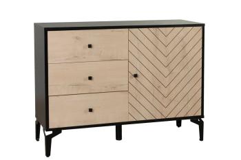 Черный/Дуб Бунратти