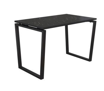 Мрамор Черный/Металл Черный