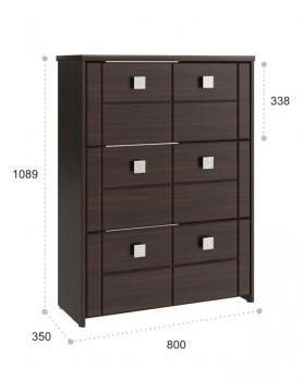 Шкаф под обувь Compass Изабель ИЗ-55К