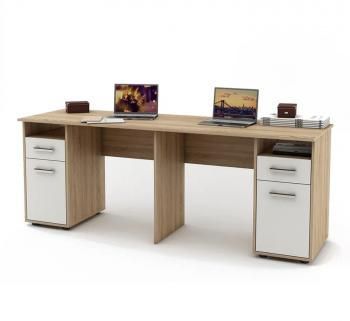 Дуб сонома/белый